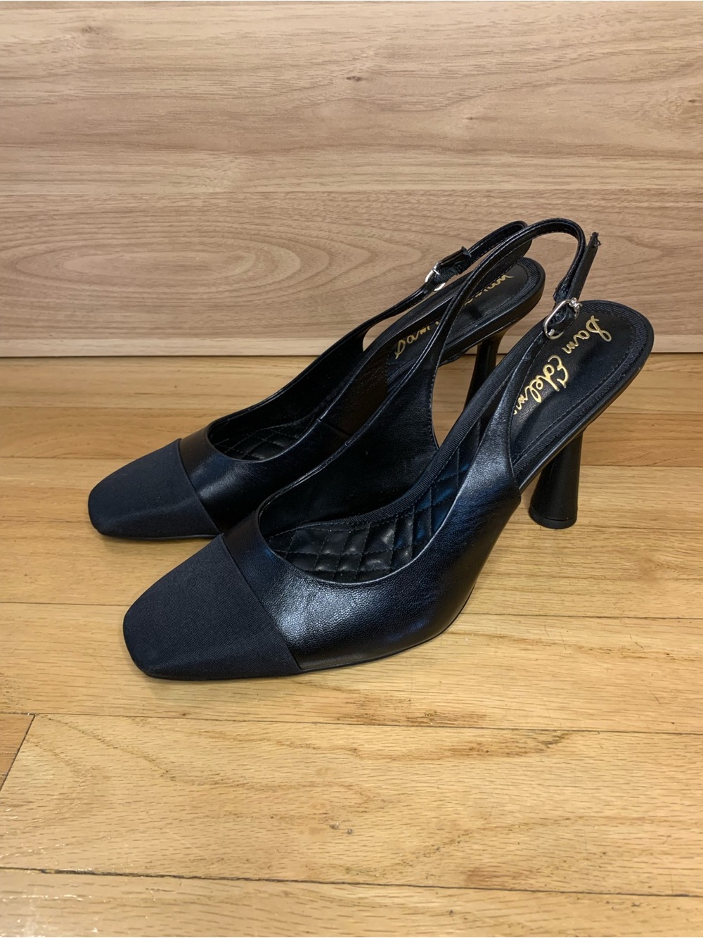 Sam Edelman Essa Black Slingback Pumps - Size 8.5